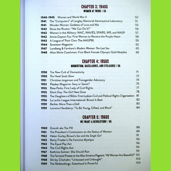 Book - The Illustrated Feminist: 100 Years of Suffrage, Strength, and Sisterhood - Picture 11 of 16